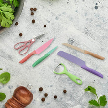 Corrugated 6Pc Kitchen Knife Set Professional Box Knife Set 6 Piece Forged Kitchen Knives with Box. - dailyneed.life