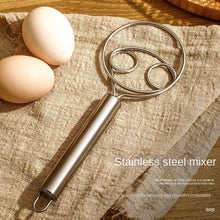 Dough Whisk, Premium Stainless Steel Dutch Whisk, Dough Hand Mixer Artisan Blender For Egg, Bread, Cake, Pastry, Pizza Dough - Perfect Baking Tools, Whisking, Tirring Kitchen Tools (1 Pc) - dailyneed.life