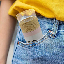 Steel Water Bottle With Glass Lid (350 ML) - dailyneed.life