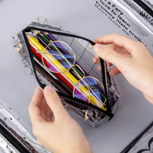 Transparent Pencil Pouch With Zipper (1 Pc) - dailyneed.life