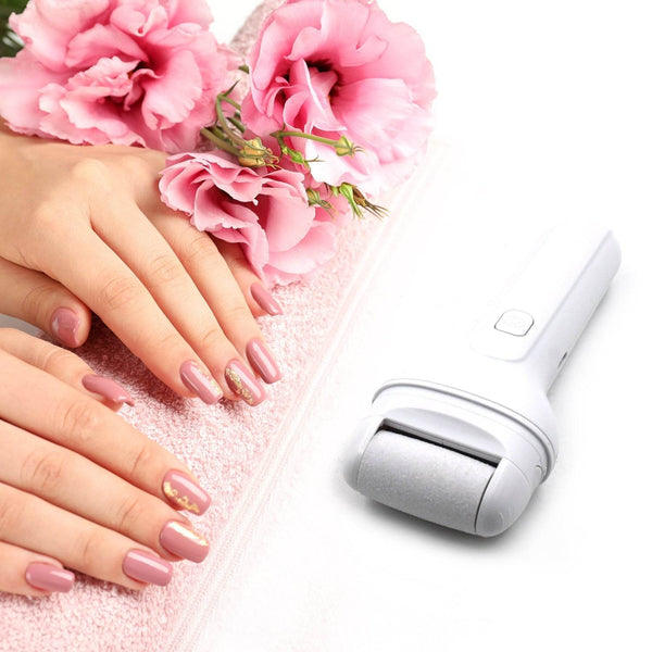 Portable Electric Foot File – Rechargeable Callus Remover & Pedicure Tool for Smooth Feet - dailyneed.life