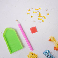 Cartoon Painting Keychain Craft Kit - dailyneed.life