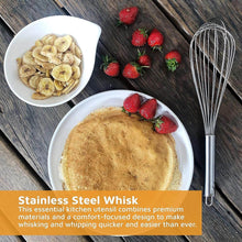 Large Stainless Steel Balloon Whisk Heavy-Duty Kitchen Tool (30cm / 1 Pc) - dailyneed.life