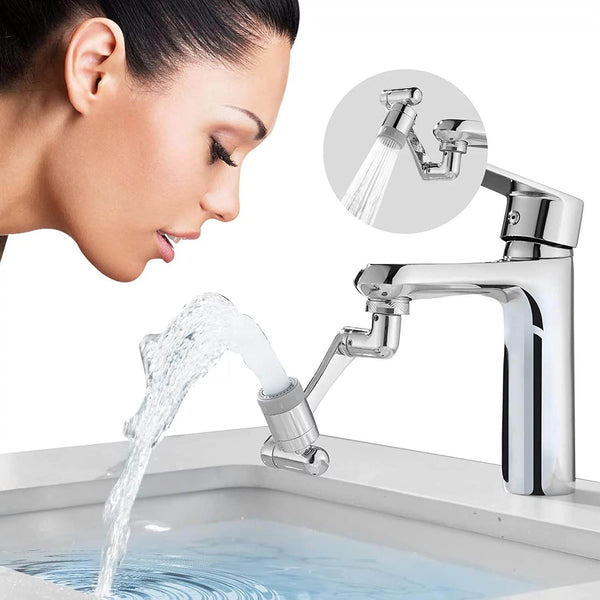 Flexible Faucet Splash Head Extender Aerator, Universal Splash Filter Faucet Sprayer (1 Set) - dailyneed.life