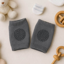 Dark Grey Toddler Wool Knit Leg Warmer (Knee Guard) - dailyneed.life