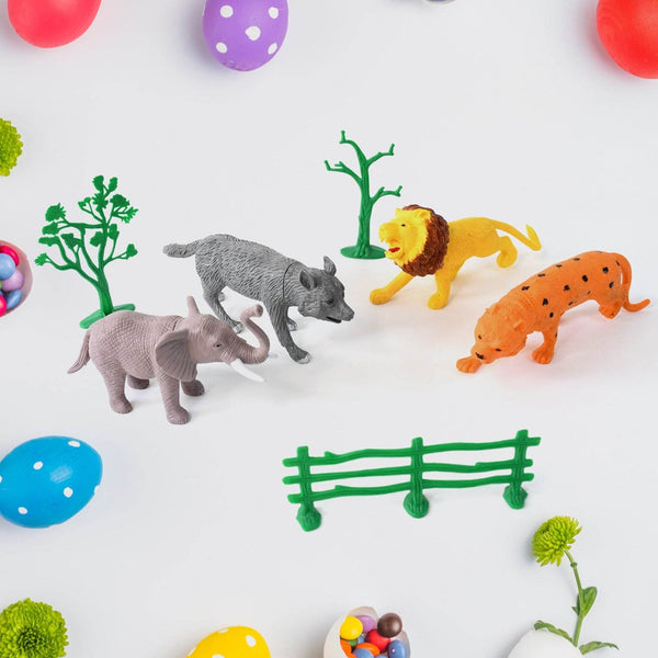 TTG Small Wild Animal Toy Set for Kids (Pack of 4 Animals) - dailyneed.life