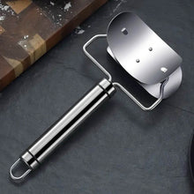 Multifunctional Easy and Fast Stainless Steel Puri cutter roller Machine with Handle for Home Baking Tools for Women, Dough Circle Roller Cutter for Kitchen (1 pc) - dailyneed.life