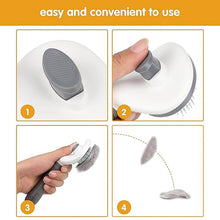 Self-Cleaning Slicker Brush for Dogs & Cats (1 Pc) - dailyneed.life