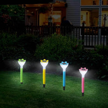 Street Light Solar Flowers Lights Road Light Flower Landscape Light Decorative Yard Lights Solar Lights Garden Stake Flower Lights Solar Landscape Light in Outdoor Spotlight (2 Pc ) - dailyneed.life