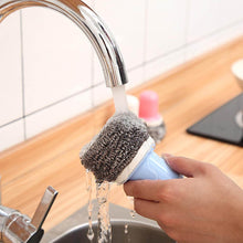 Dish Brush Multifunctional Palm Brush for Dish Kitchen Sink Pot Pan - Dish Scrub Brush Small Cleaning Brush Dish Scrubber Brush Cleaning Brushes for Household Use - dailyneed.life