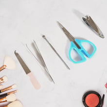 5 IN 1 Stainless Steel Professional Manicure Set, Nail Cutter For Women, Nail Scissors, Luxury Grooming Kit - dailyneed.life