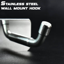 Stainless Steel Wall Mounted Coat 3 Hook Rack (14x3 / 1 Pc) - dailyneed.life