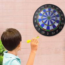 Magnetic Dart Board Game Set with 6 Soft-Tip Darts - dailyneed.life