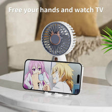 Mini Fan Rechargeable Table Fan Handheld Fan USB Fan Desk Fan Cooling Fan For Home , Office , Car, & Multi Use Fan (Battery Not Include) - dailyneed.life