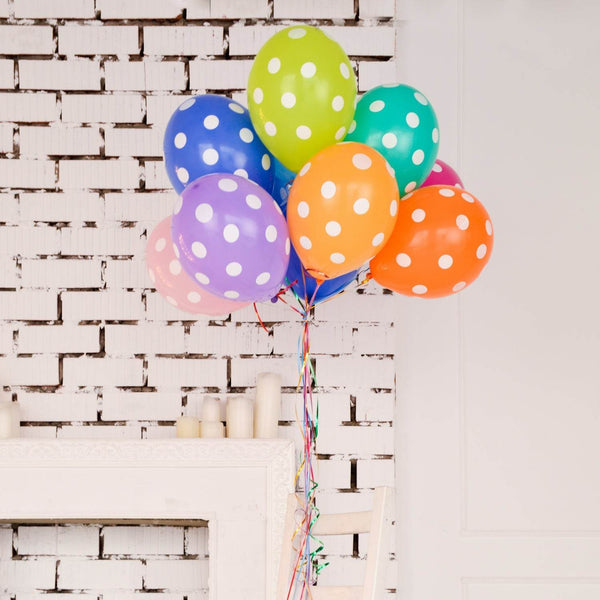 Colorful Balloons Kinds of Latex Balloons for Birthday / Anniversary / Valentine's / Wedding / Engagement Party Decoration Birthday Decoration Items for Kids Multicolor (20 Pcs Set) - dailyneed.life