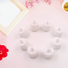 Pink Flameless LED Tealights, Smokeless Plastic Decorative Candles - Led Tea Light Candle For Home Decoration , Diwali (Pack Of 8pc) ( Diya , Divo , Diva , Deepak , Jyoti) - dailyneed.life