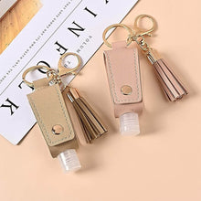 Portable Hand Sanitizer Holder Keychain with Tassel (1 Pc) - dailyneed.life