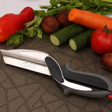 Clever Cutter 2 in 1 Food Chopper Slicer Dicer Vegetable Fruit Cutter - dailyneed.life