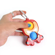 Themed Iron Man Shape Keychain Pop It Toy (1 Pc) - dailyneed.life