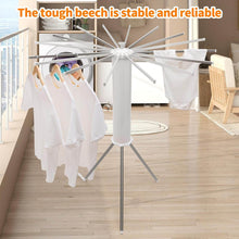 Foldable Rotary Clothes Drying Rack Stand (1 Pc) - dailyneed.life