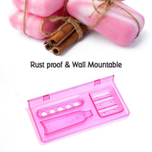 3-in-1 Glass Soap Dish for Bathroom Ware by Pure Source India - dailyneed.life