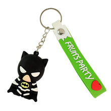 Cute Cartoon Silicone 3D Key Chain with Metal Hook & Strap (Pack of 1) - dailyneed.life