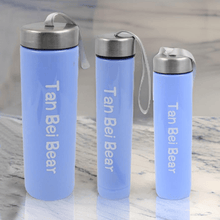 Plastic Water Bottle 3 Different Size Bottle & 1 pc Tumbler With Straw (4 Pc Set) - dailyneed.life
