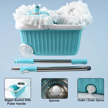 Apex Magic 360° Spin Mop Cleaning System with Stainless Steel Spinner - dailyneed.life