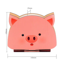 Piglet Shape Book Lamp Animal Led Book Lamp Christmas Gift Light RGB Colors Custom Gift Book Lamp - dailyneed.life