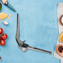 Garlic Press All Aluminum Easy to Use with Light Weight without Difficulty Cooking Baking, Kitchen Tool, Safe - dailyneed.life