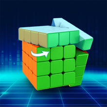 Small Puzzles Cubes 4×4×4 High Speed Sticker Less Magic Cube Game, Kids and Professionals Magic Cube Puzzle Toy, Pack of 1, 8+ Years - dailyneed.life