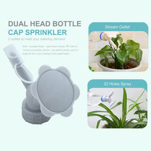 2-in-1 Bottle Cap Sprinkler - Dual Head Watering Spout, Double-Ended Nozzle for Indoor Seedlings and Plants, Garden Tool - dailyneed.life