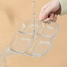 Plastic Kitchen Trays for Serving (4 Compartment / 1 Pc) - dailyneed.life