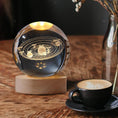3D Astronomy Night Lamp Crystal Ball lamps With Base (1 Pc) - dailyneed.life