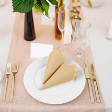 Disposable Scalloped Edge Tissue Napkins Set (120 Pc) - dailyneed.life