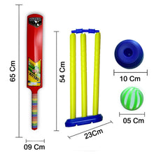 Plastic Cricket Set with Stump,Ball and Bat Kit - dailyneed.life