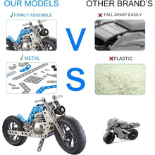 Metal Bike Creative Mechanical Construction Engineering Kit 140 Part of Bike Tool / 1 Set 】 - dailyneed.life