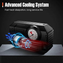 Tire Inflator Portable Air Compressor 12V Small Air Pump for Car Tires Bicycle Balloons, Cars, Bike, Bicycles and Other Inflatables with LED Light (12V) - dailyneed.life