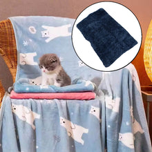 Pet Soft Cat Dog Towel, Warm Sleep Mat (50×37 Cm / 1 Pc / Mix Color & Design) - dailyneed.life