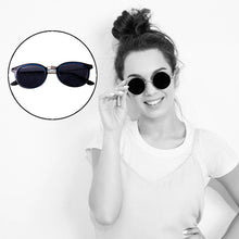 Blue UV Protected Round Sunglasses, classic Sunglasses for Men & Women, Lightweight - dailyneed.life