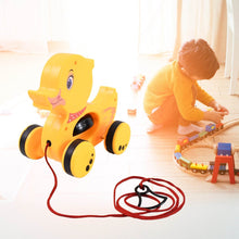 Pull Along Toy with Attractive Design, Developmental Toy for 1-Year-Old Girl Boy (Duck) - dailyneed.life
