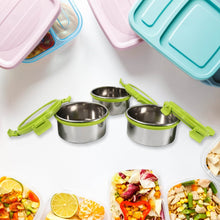 Stainless Steel Tiffin Lunch Box Container / Dabba with 4 Side Clip Lock Lid for Office & School Use/ Food Grade / Air Tight / Easy to Carry / Leak Proof - dailyneed.life