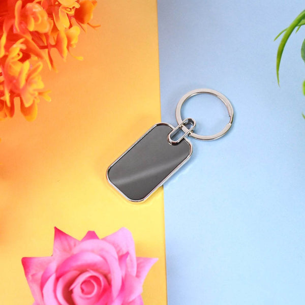 Keyring Metal Keychain Handbag Charm Round Oval Key Rings (1 Pc) - dailyneed.life