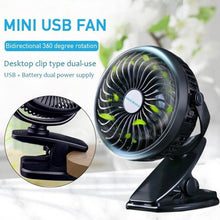 Mini USB Clip Fan widely used in summers for cool down rooms and body purposes.(Battery Not Include) - dailyneed.life