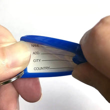 Wallet Keychain 10 pcs Set Plastic Key Custom Key Tags Key Ring Tags Numbered Key Tags Tags with Backpack Keychain - dailyneed.life
