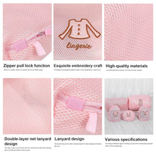 5pc Zippered Mesh Laundry Wash Bags Foldable Delicates Lingerie Socks, Underwear Blouse, Hosiery, Stocking and Lingerie Washing Machine Clothes Protection Net (5 Pc Set) - dailyneed.life