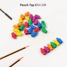 Pencil Top Eraser Rubber Erasers (1 Pc / Mix Color) - dailyneed.life