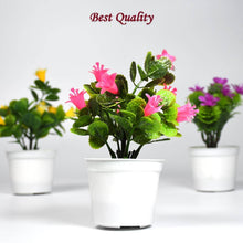 Flower Pot Artificial Decoration Plant | Natural Look & Plastic Material For Home , Hotels , Office & Multiuse Pot - dailyneed.life