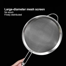 Mesh Sieve Quality Stainless Steel Fine Mesh Strainer with Sturdy Handle and Hook, Ideal for Tea Coffee, Rice, Powder, Fruit Etc Kitchen Food Kitchen Utensil - dailyneed.life