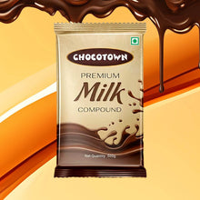 Chocotown Premium Milk Compound Slab (500 gm) - dailyneed.life